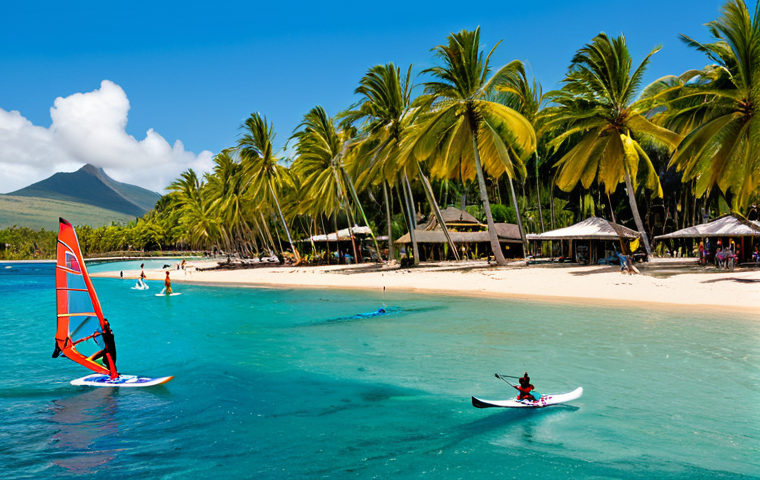 모리셔스 경제 상황 - "A modern office building with solar panels on the roof, reflecting the clear blue Mauritian sky. Lu... 모리셔스 경제 상황 - "A modern office building with solar panels on the roof, reflecting the clear blue Mauritian sky. Lu...