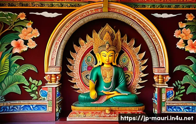 모리셔스 불교 사원 관련 이미지 1